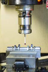 CNC machining center cutting mold