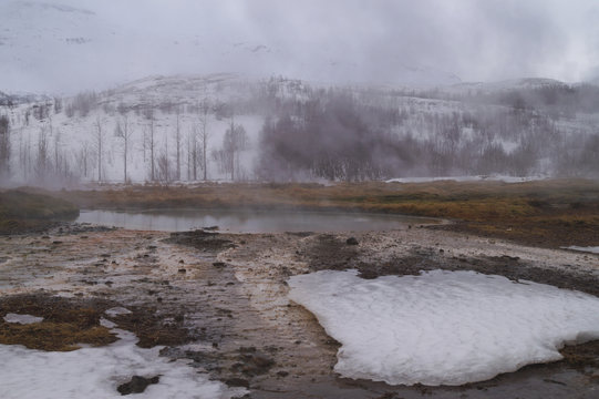 Geyser in Iceland