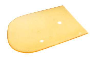 Eine Scheibe holländer Käse