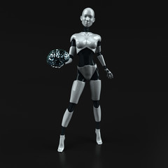 Robot - 3D Illustration