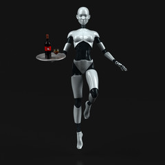 Robot - 3D Illustration