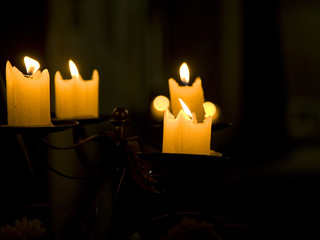 Velas encendidas