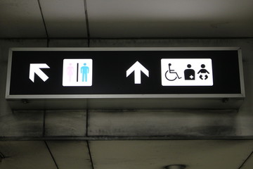 toilet  sign