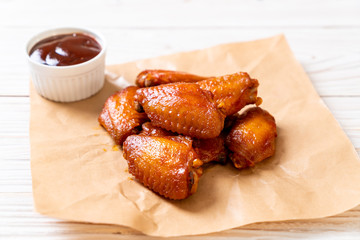 barbecue chicken wings