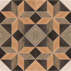 seamless triangles pattern wooden background for wall and floor