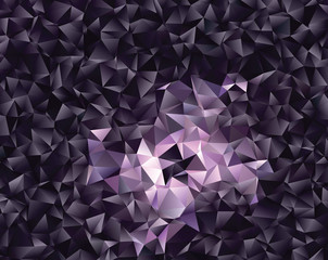 Fototapeta premium Graphic resource for your design works. Creative abstract background. Polygonal vector clip art with triangles. The best template for your artworks.