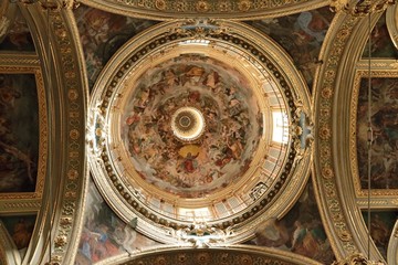 Obraz premium Genova, Chiesa del Gesù