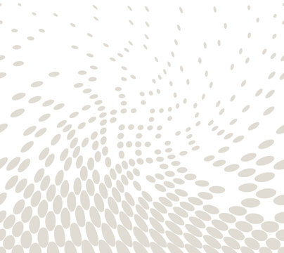 Abstract Halftone Geometric Vector Patter