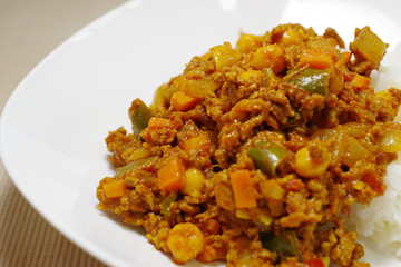 ドライカレー