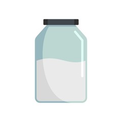Jar icon. Flat illustration of jar vector icon for web