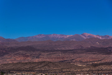 Fototapeta na wymiar Peña Blanca - Humahuaca in Jujuy Province - Argentina.CR2