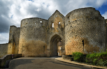 Fototapeta na wymiar Porte des Tours gate.