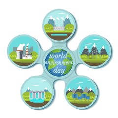 World environment day concept. - 204207922