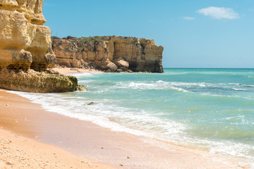Beautiful sandy beaches and turquoise ocean.