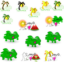 Summer Logos green