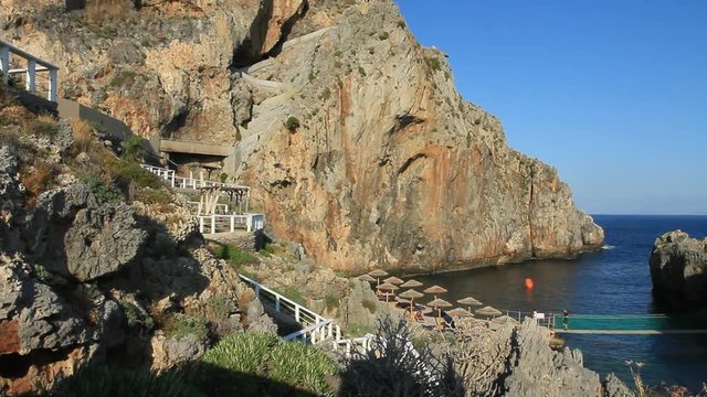 Crique, baignade et plong&eacute;e au sud de la Cr&egrave;te