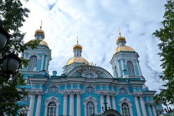 Fototapeta na wymiar Saint-Petersburg. Orthodox Church
