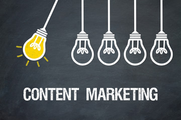Fototapeta premium Content Marketing