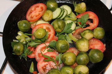 healthy appetizing juicy ripe food 