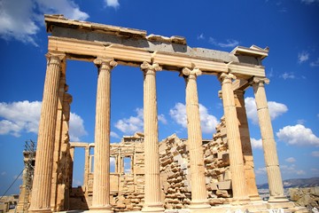 Obraz premium アクロポリスの遺跡