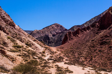 Cerro de los siete colores - Purmamarca in Jujuy Province - Argentina