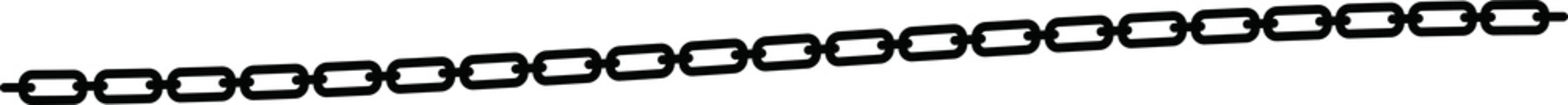 Black chain shape