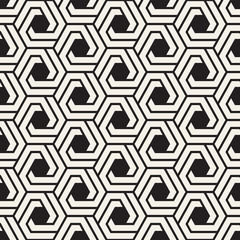 Vector seamless lines mosaic pattern. Modern stylish abstract texture. Repeating geometric tiles
