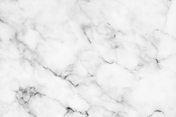 White marble texture with natural pattern for background