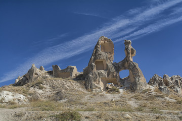 Turkey, Cappadocia, rock, landscape, stone