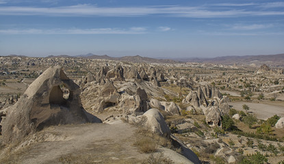 Turkey, Cappadocia, rock, landscape, stone