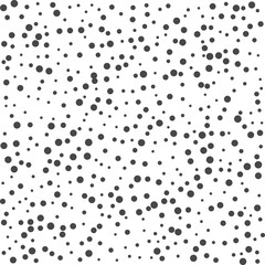 Black and white  vector pattern with dotted lines