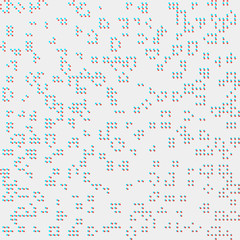 Black and white  vector pattern with dotted lines