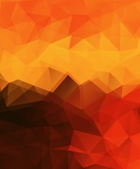Abstract polygonal banner. Vector Background