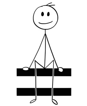 Single Stick Man Images – Browse 5,498 Stock Photos, Vectors, and Video