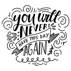 Hand lettering for your design 