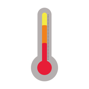 thermometer measure temperature icon vector illustration design