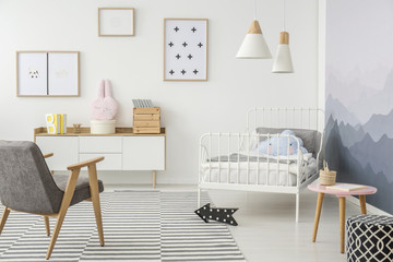 Creative bedroom for young girl