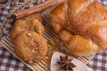 cookie Croissant grains