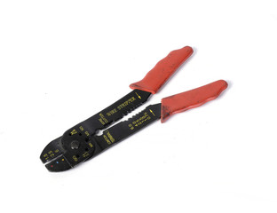 Fototapeta premium tools for locksmith work for various purposes on a white isolated background