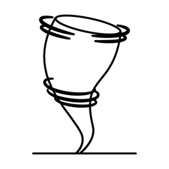 twister hurrican natural disaster vector illustration design