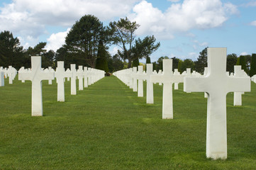 D-day graves