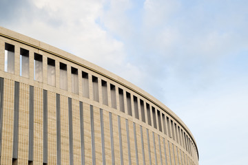 Architectural element, columns and arches of the building