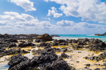 Tebiro beach.I shot in Akaogi Tatsugo-cho Oshima-gun Kagoshima Prefecture Japan.