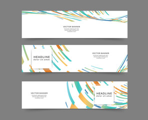 Fototapeta premium Web banner templates