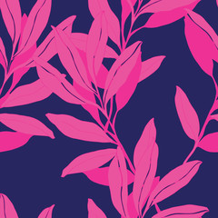 Abstract elegance pattern with floral background.