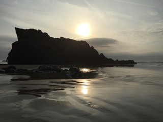 Sonnenuntergang am Meer