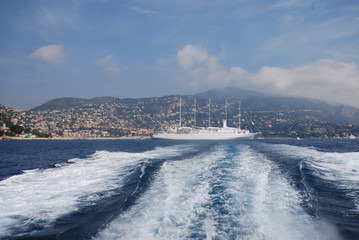  Port of Nice; sea; waterway; water transportation; sky
