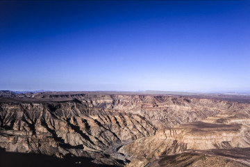 Fototapeta na wymiar view of fish river canyon, karas, namibia, africa 