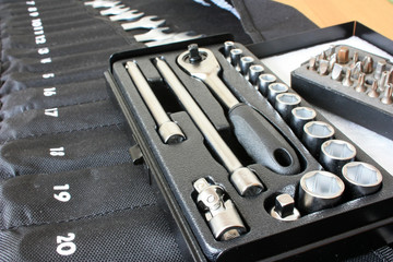Fototapeta premium Set of wrenches