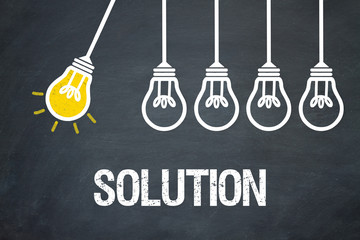 Fototapeta premium Solution